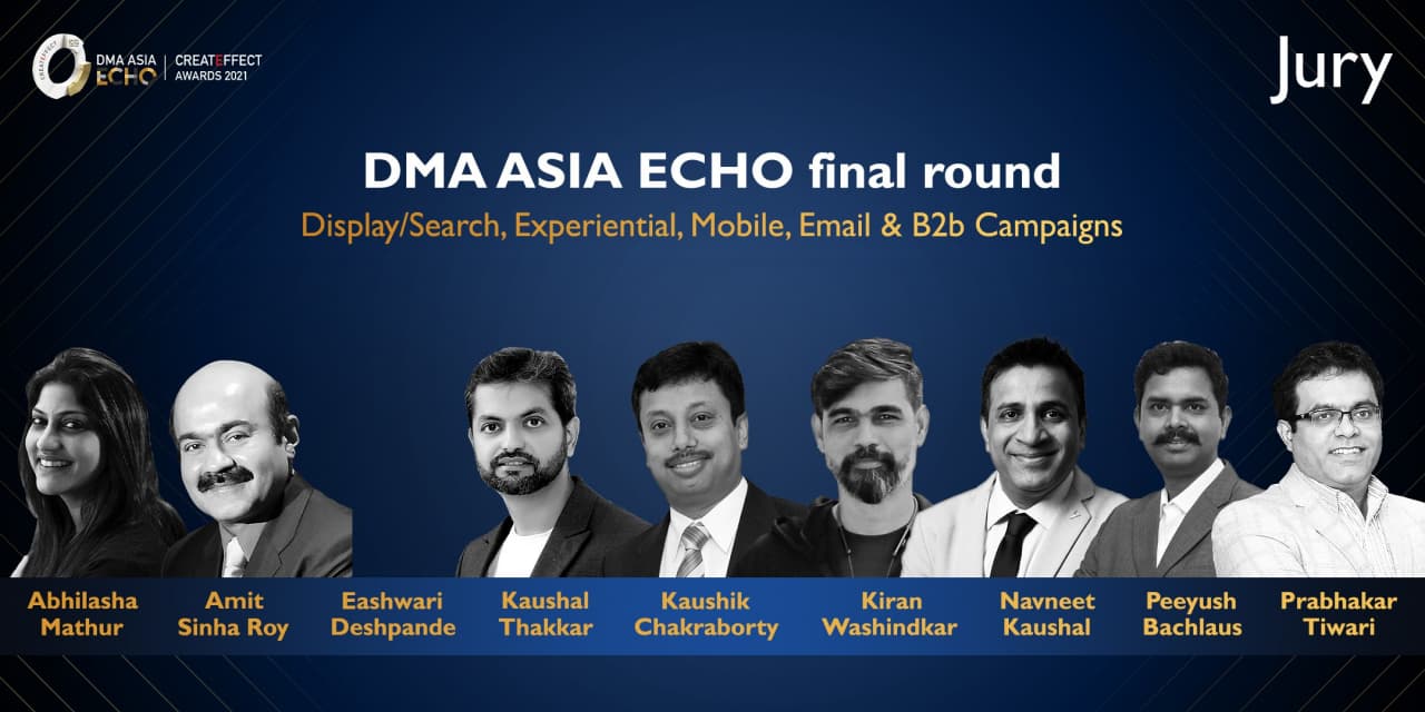Display/Search, Experiential, Mobile, Email & B2B Campaigns — Panel A, DMAasia ECHO final-round jury 2021