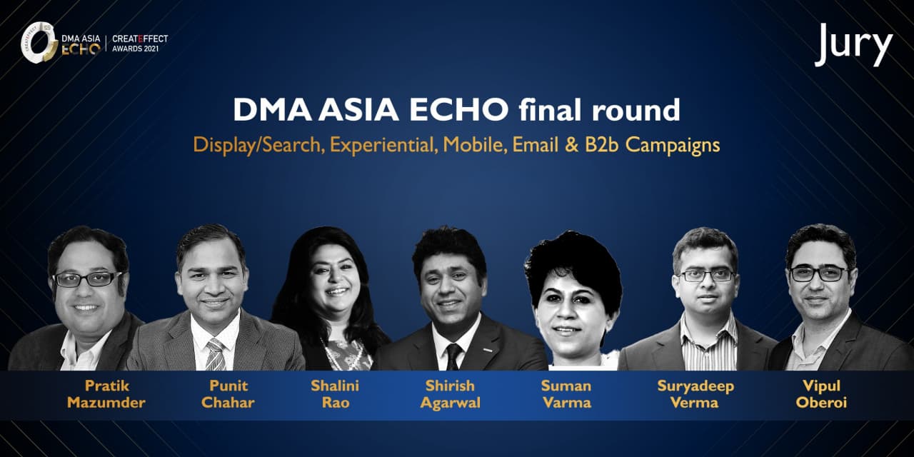 Display/Search, Experiential, Mobile, Email & B2B Campaigns — Panel B, DMAasia ECHO final-round jury 2021