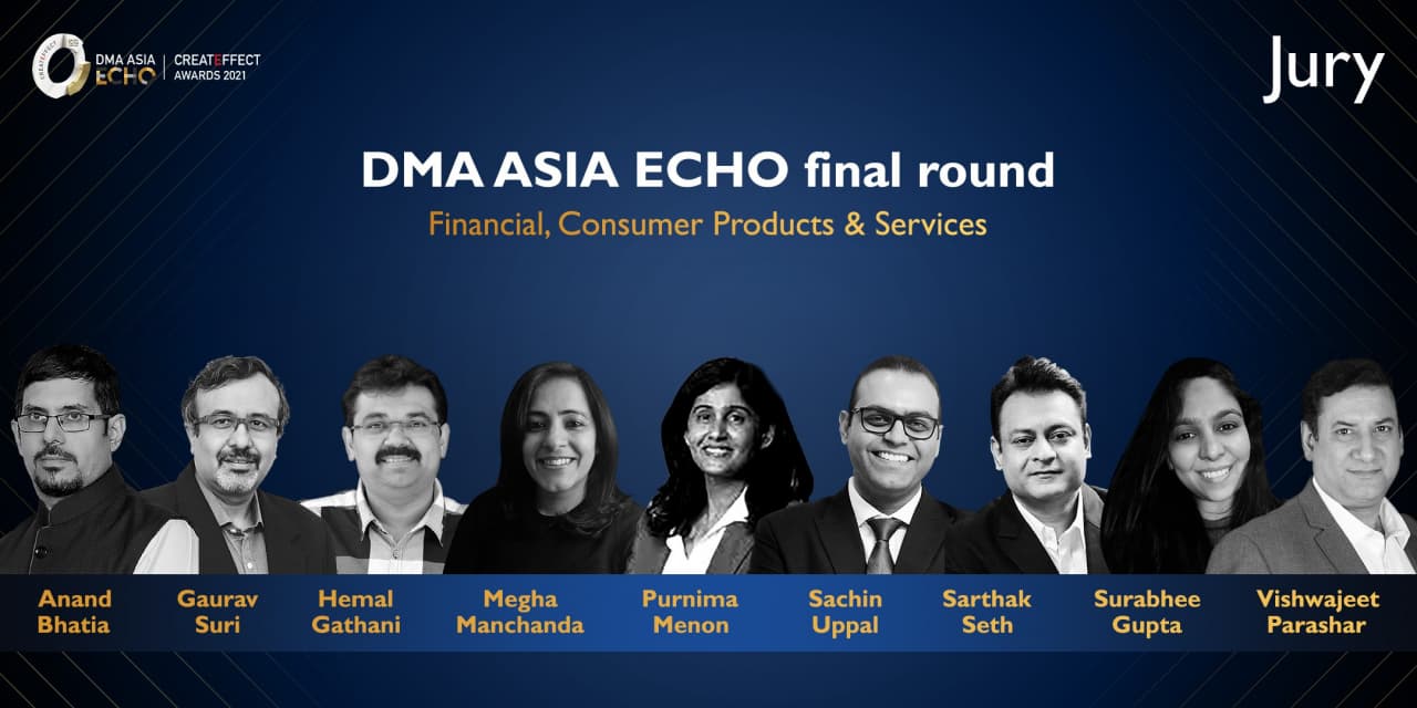 Financial, Consumer Products & Services, DMAasia ECHO final-round jury 2021