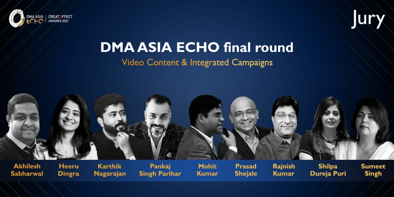 Video Content & Integrated Campaigns, DMAasia ECHO final-round jury 2021